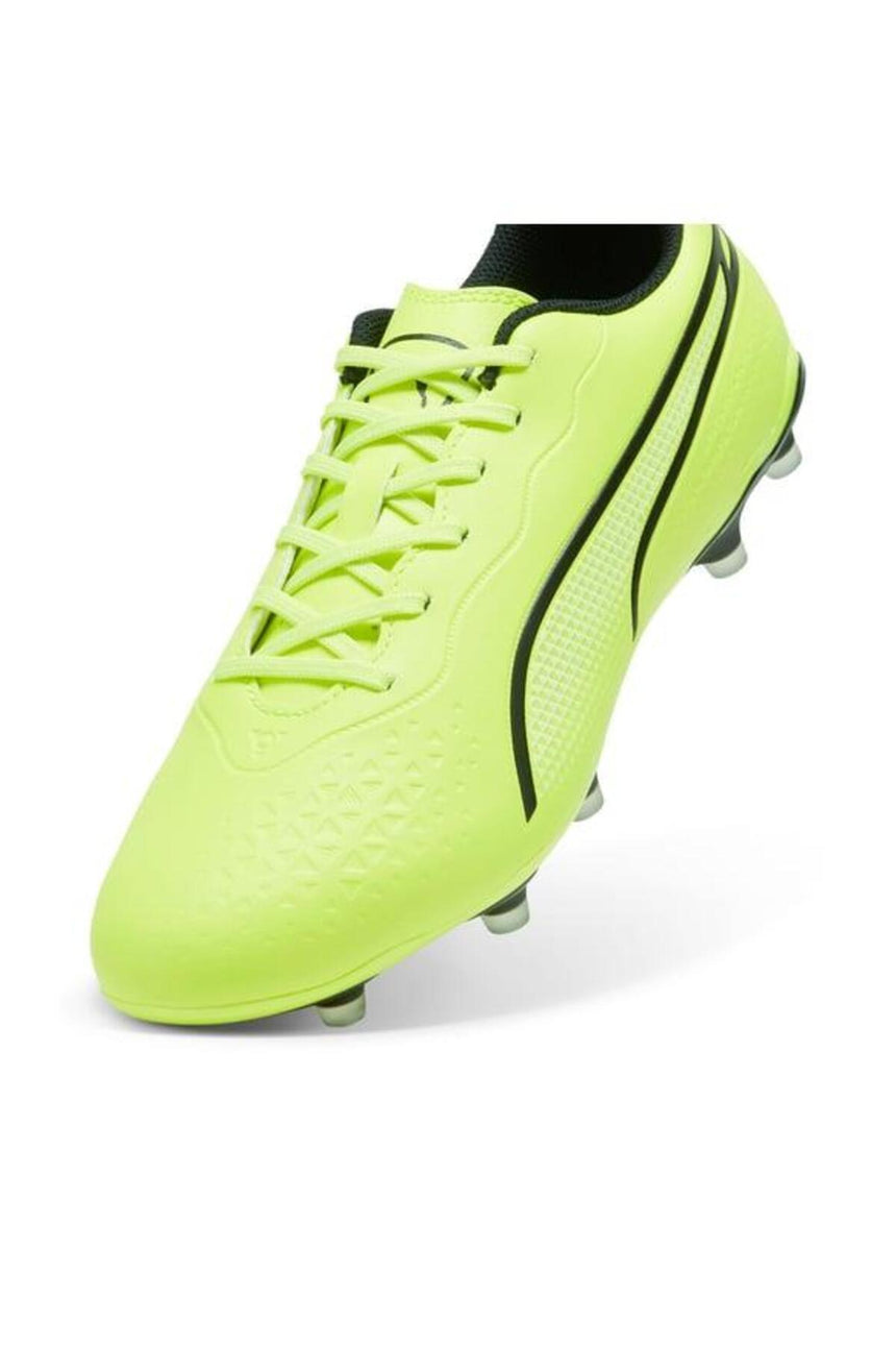 Puma King Match Fg/Ag-Electric Lime-Puma Black 10757004 - Sarı