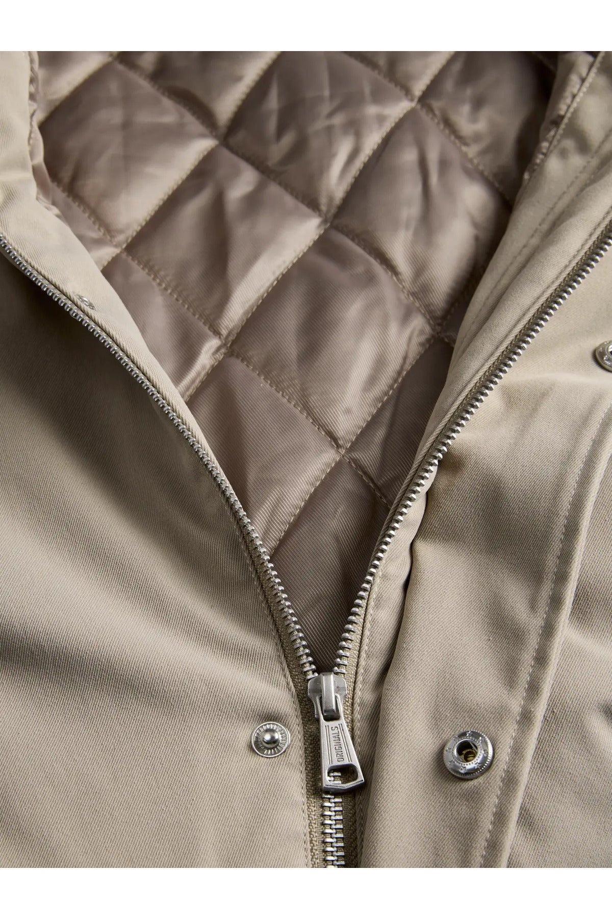 Jack & Jones Norrebro Erkek Şişme Mont 12301609 - Gri