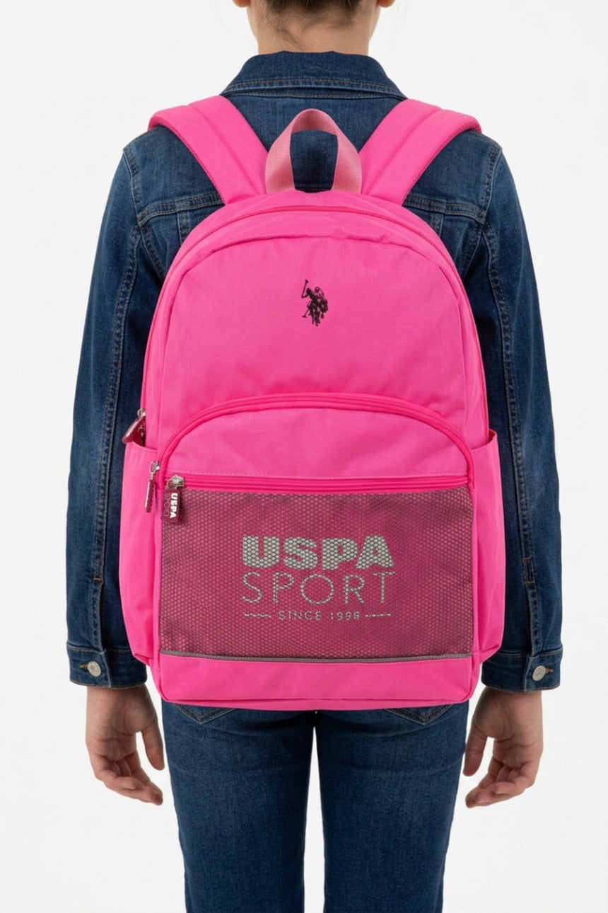 U.S. Polo Assn. Kız Çocuk Sırt Çantası 26091 - Pembe