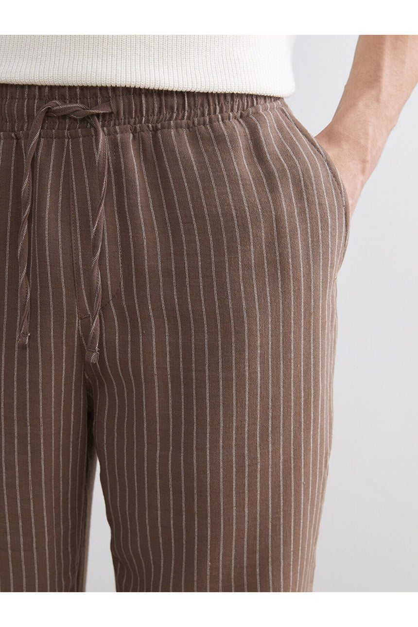 LC Waikiki Erkek Pantolon W5KY22C8 - Kahverengi