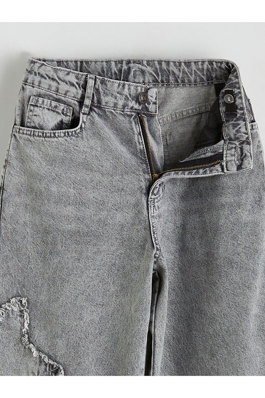 LC Waikiki Çocuk Jean Pantolon W5IQ37AB - Gri