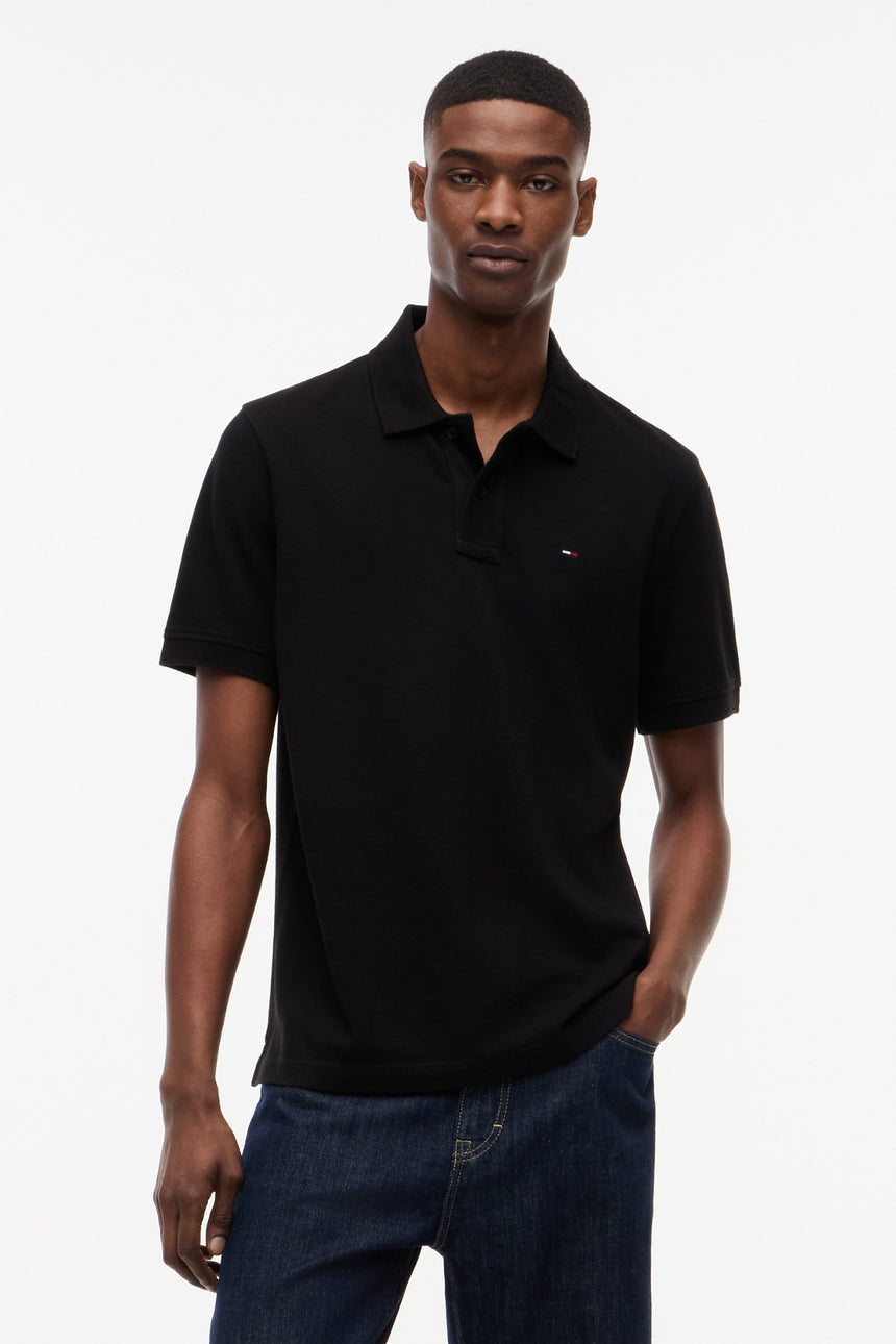 Tommy Hilfiger Erkek IM CORE 1985 REGULAR POLO MW0MW26881 - Siyah