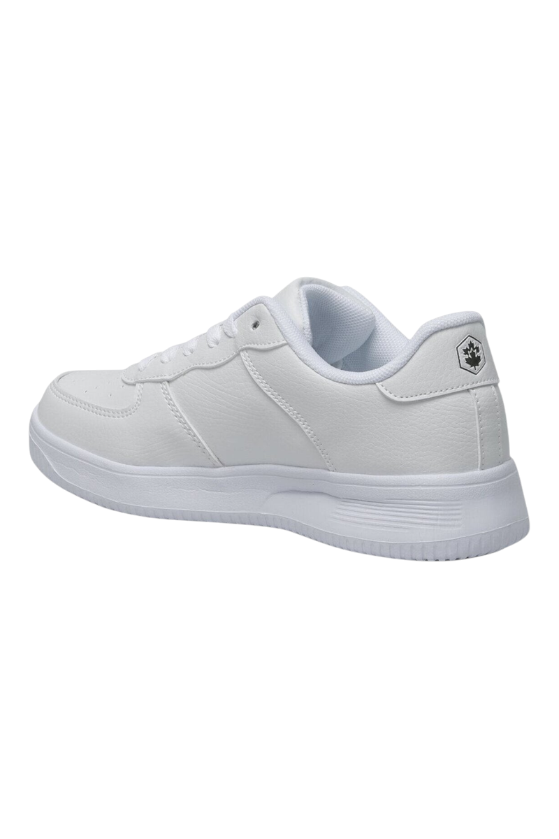 Sporline Lumberjack Finster beyaz erkek sneaker, %100 PU malzemeden üretilmiş şık ve rahat günlük spor ayakkabı.