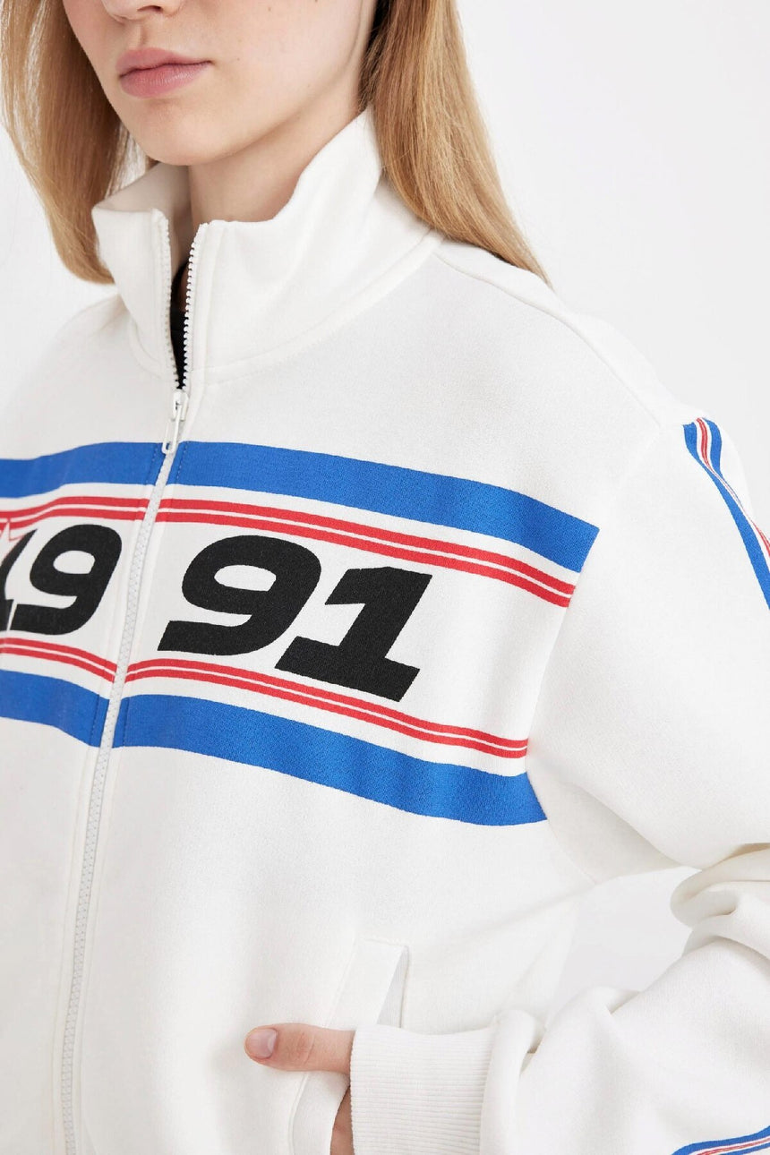 Defacto Kadın Cardigan D4763AX - Beyaz