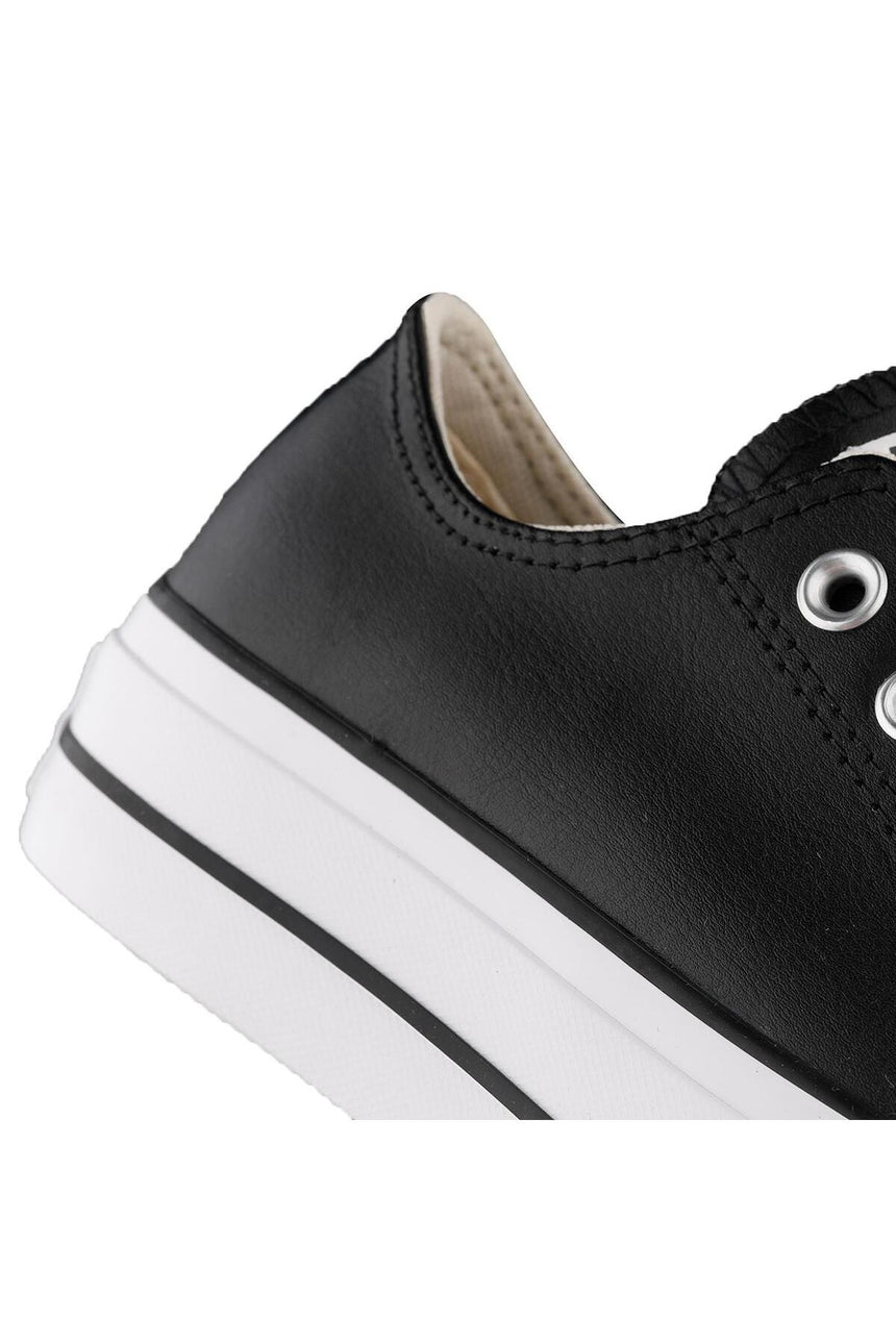 Converse Chuck Taylor All Star Leather Platform 561681C.001 - Sİyah - Beyaz