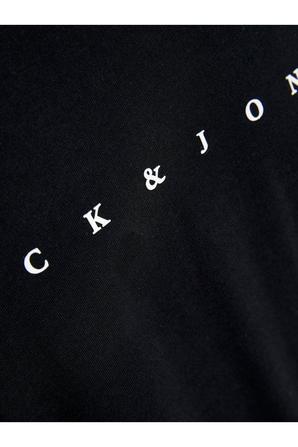 Jack & Jones Erkek T-Shirt 12234746 - Siyah