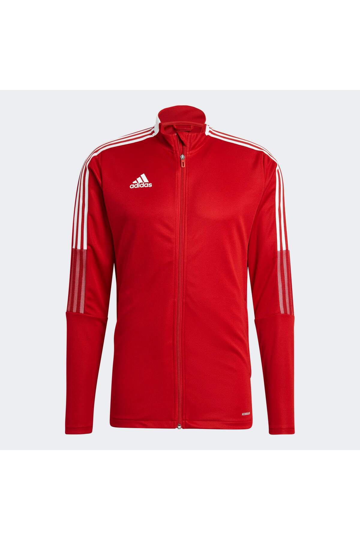 adidas Tiro 21 Track Erkek Ceket GM7308 - Kırmızı