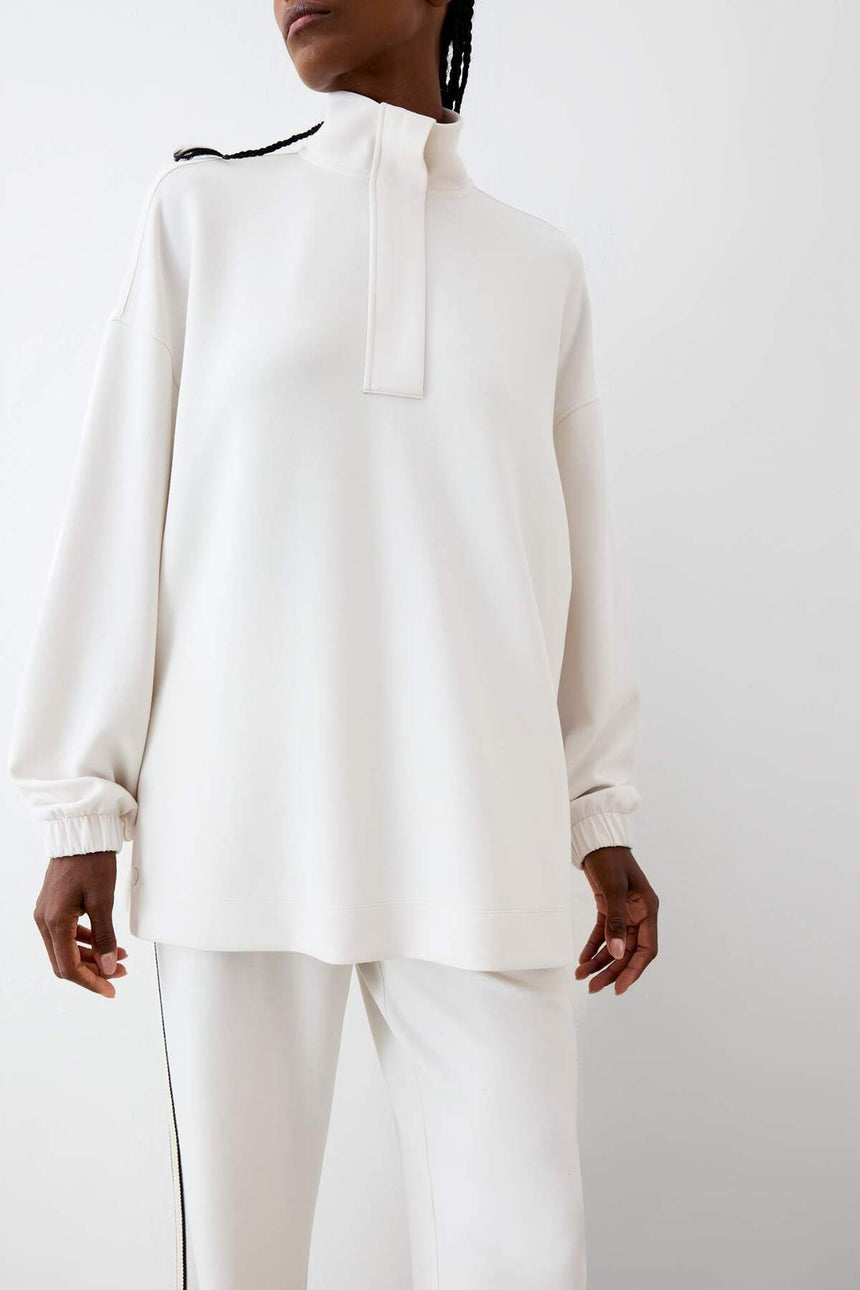 Defacto Kadın Sweat Shirt D1457Ax - Ekru
