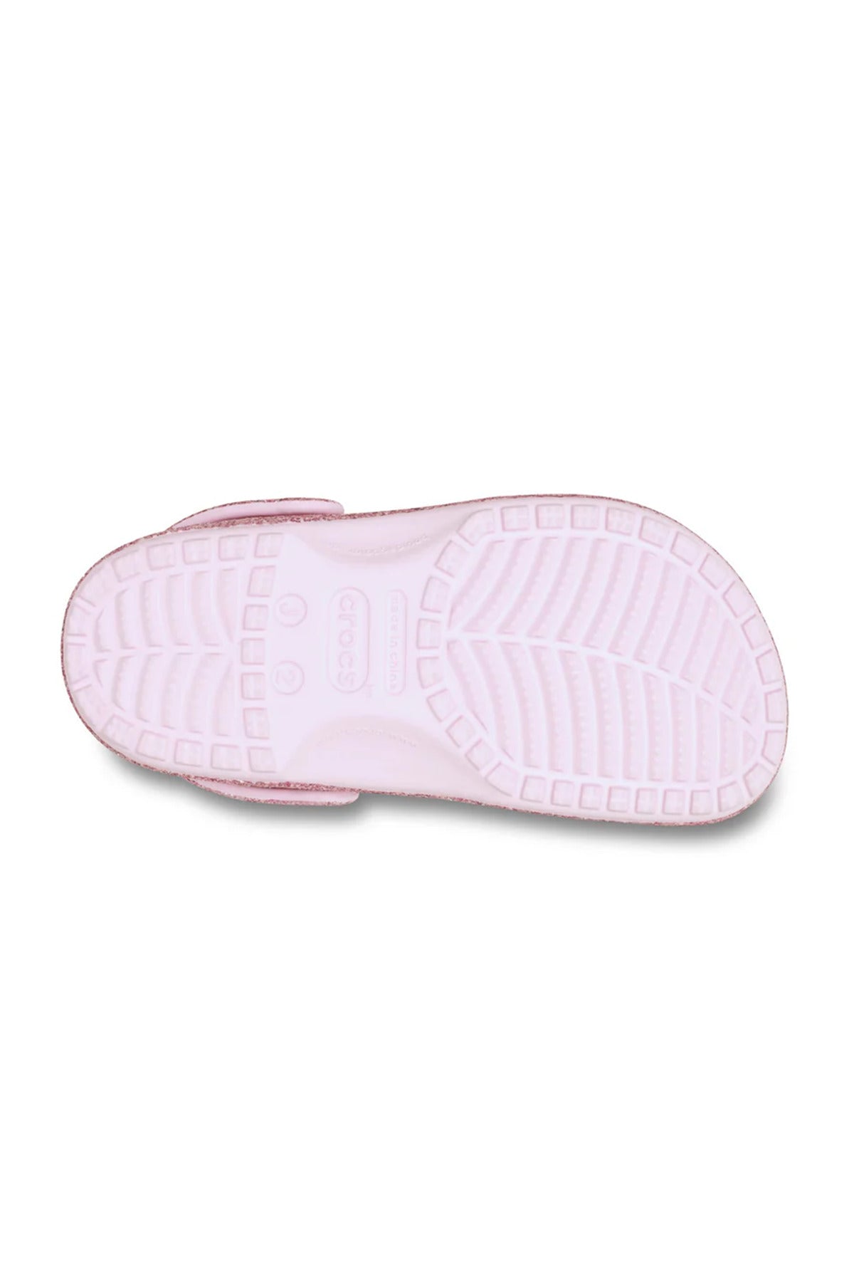 Crocs Classic Chunky Glitter Clog Çocuk Terlik 211939 - Açık Pembe