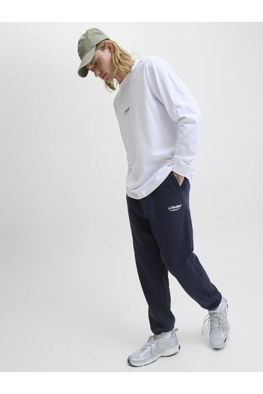 JACK&JONES SWEATPANTS 12278943 - Koyu Lacivert
