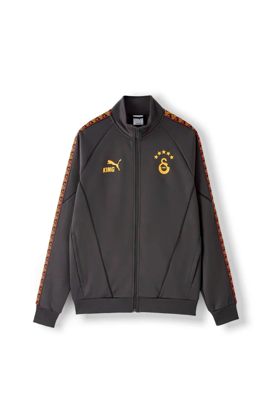 Galatasaray 78685319 Unisex Ceket - Antrasit