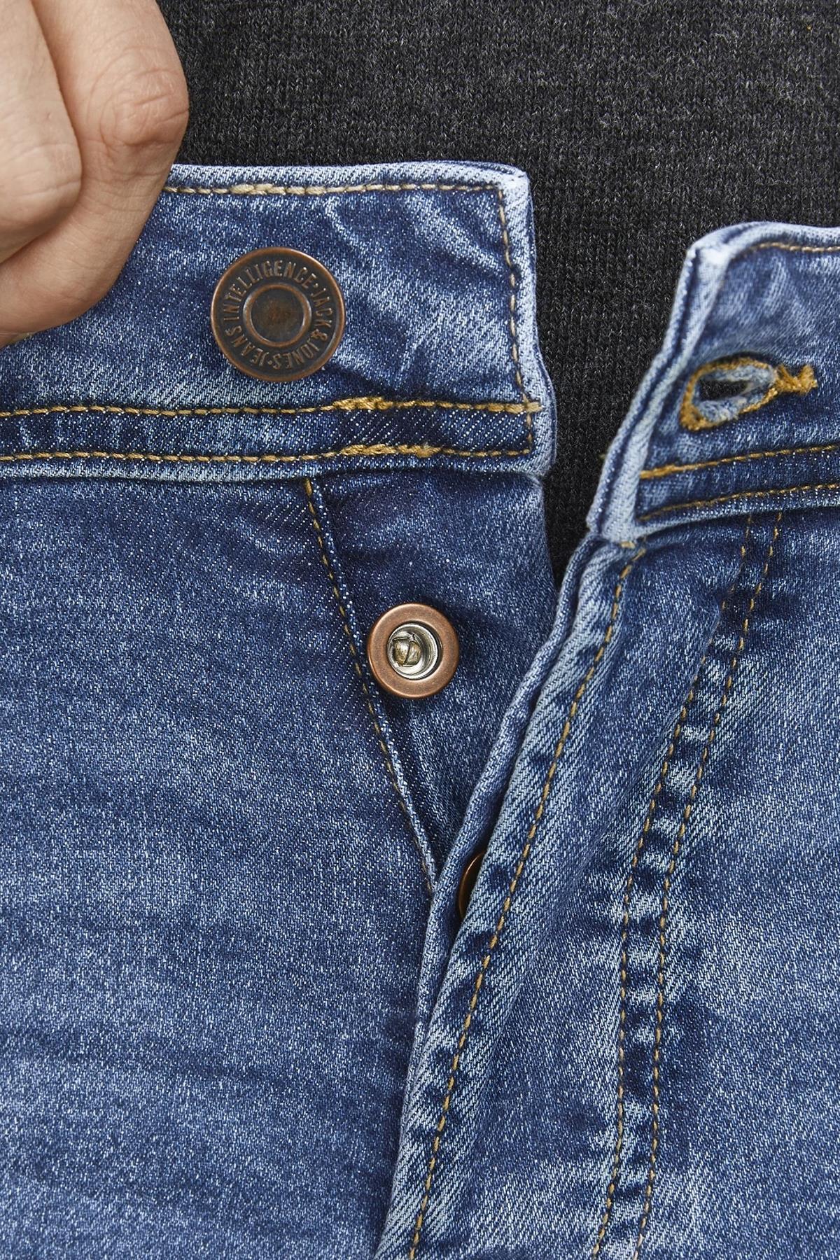 Jack & Jones Glenn Original Erkek Jean Pantolon 12184473 - Mavi