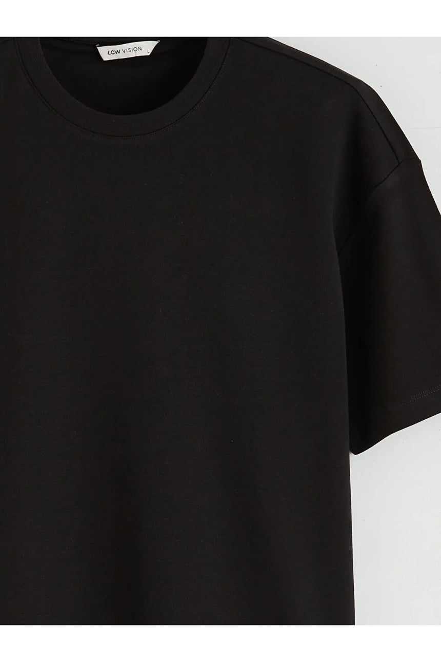 LC Waikiki Erkek Kısa Kollu T-Shirt S6GI54BJ - Siyah