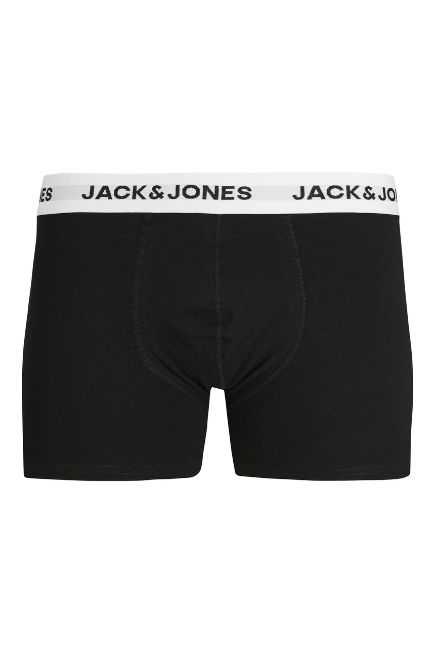 JACK&JONES JACBASIC WHITE WB TRUNKS 5 PACK NOOS 12214455 - Koyu Haki