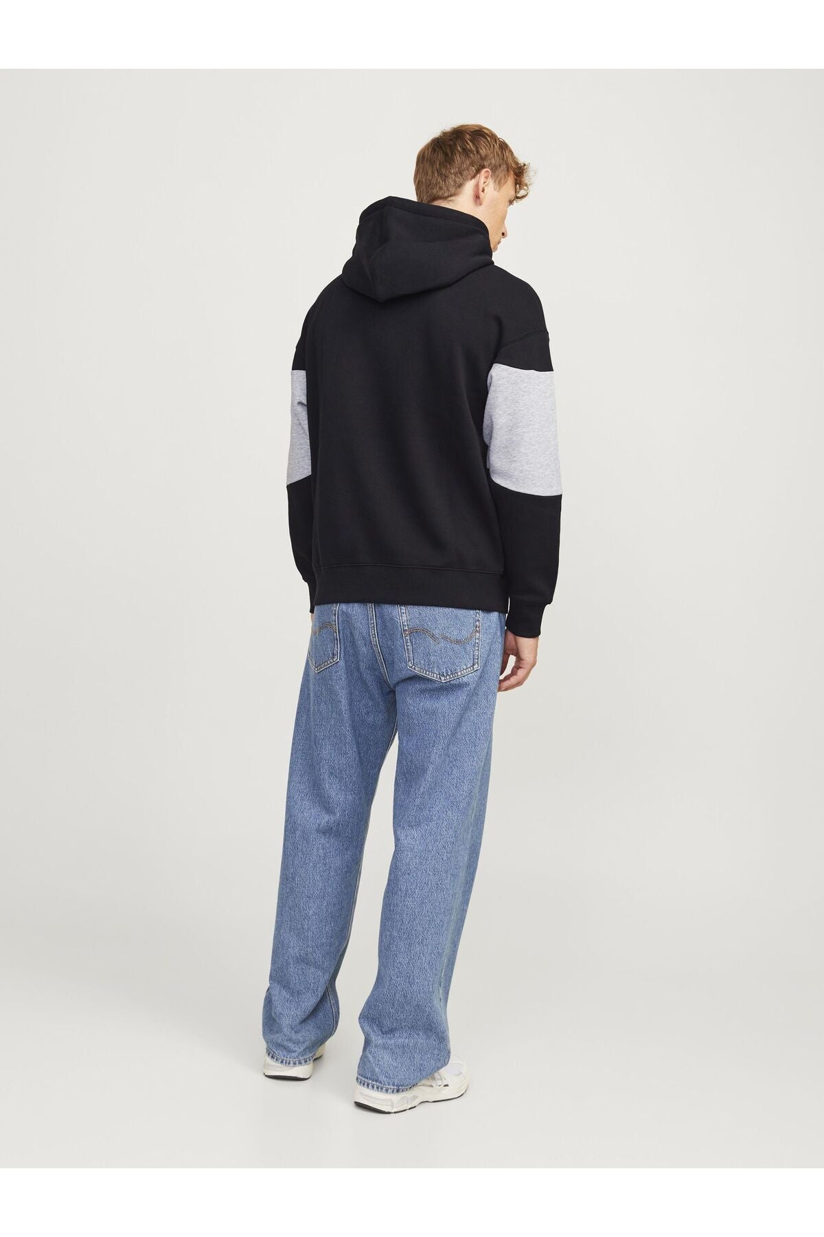 Jack & Jones Legacy Erkek Kapüşonlu Sweatshirt 12256590 - Siyah