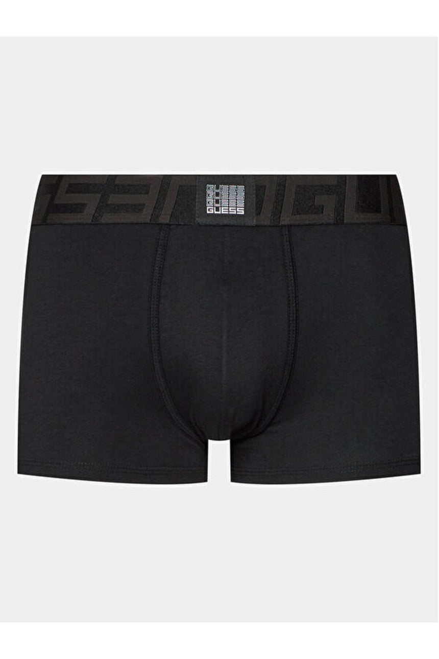 GUESS ERKEK IDOL BOXER TRUNK PAC U4RG01K6YW0 - Siyah