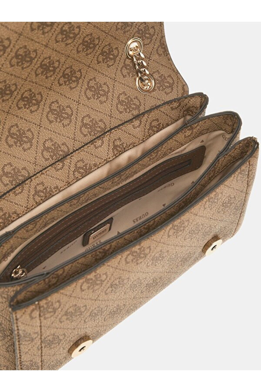 GUESS KADIN NOELLE II CNVRTBLE X HWBG9672210 - Kahverengi