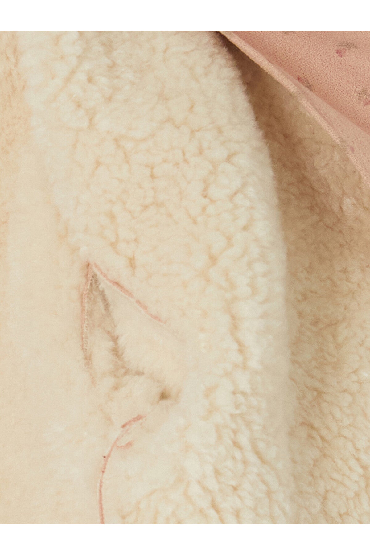 LC Waikiki Kız Çocuk Bebe Yaka Süet Mont W69534B1 - Açık Pembe