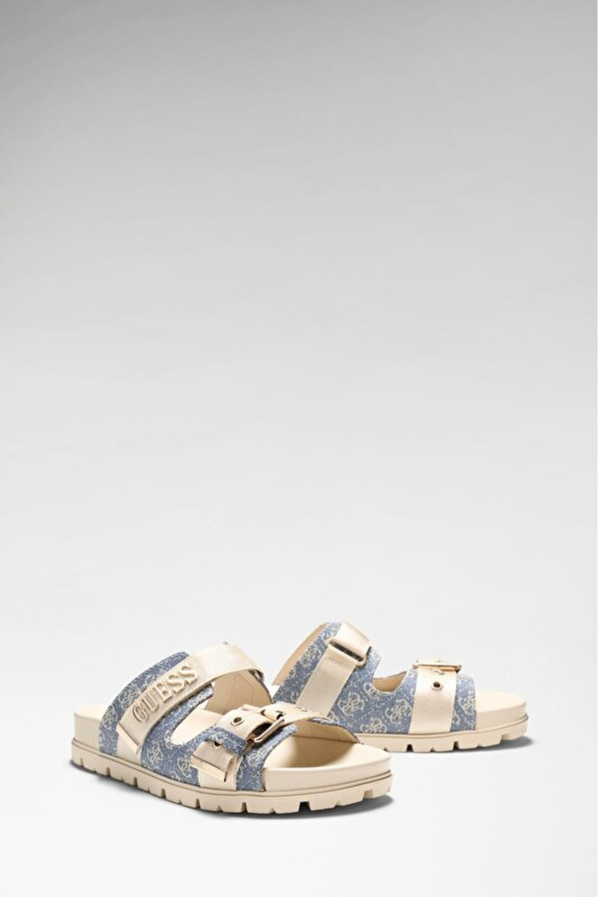 GUESS KADIN FAXONA2 FLTFX2FAB03 - Krem