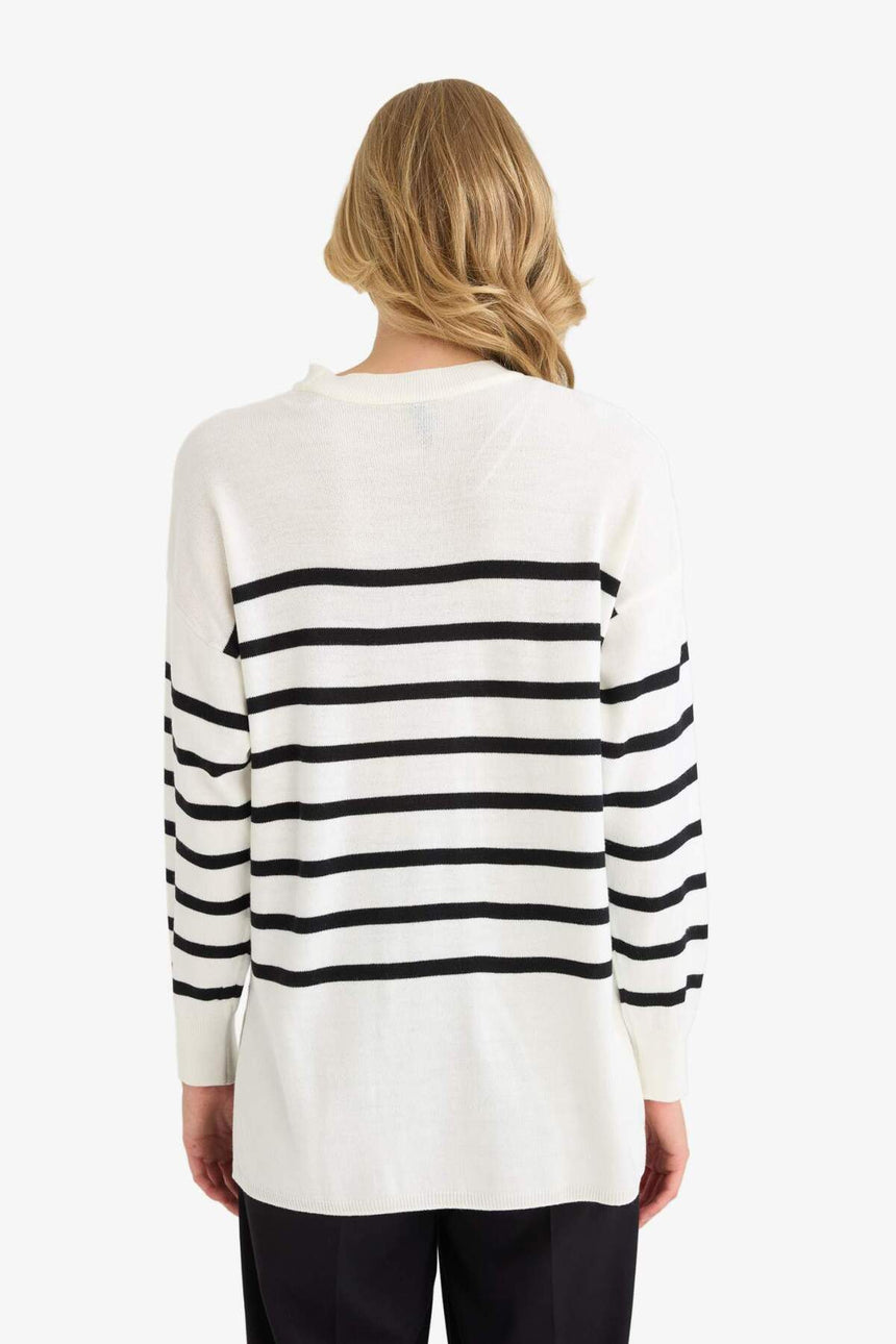 Defacto Kadın Tunic S7517Az - Ekru