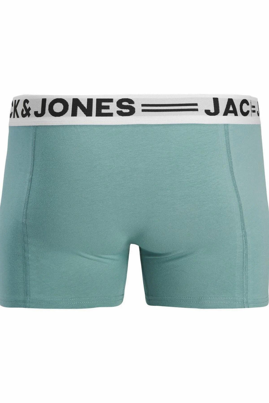 JACK&JONES SENSE TRUNKS 3-PACK NOOS 12081832 - Mavi