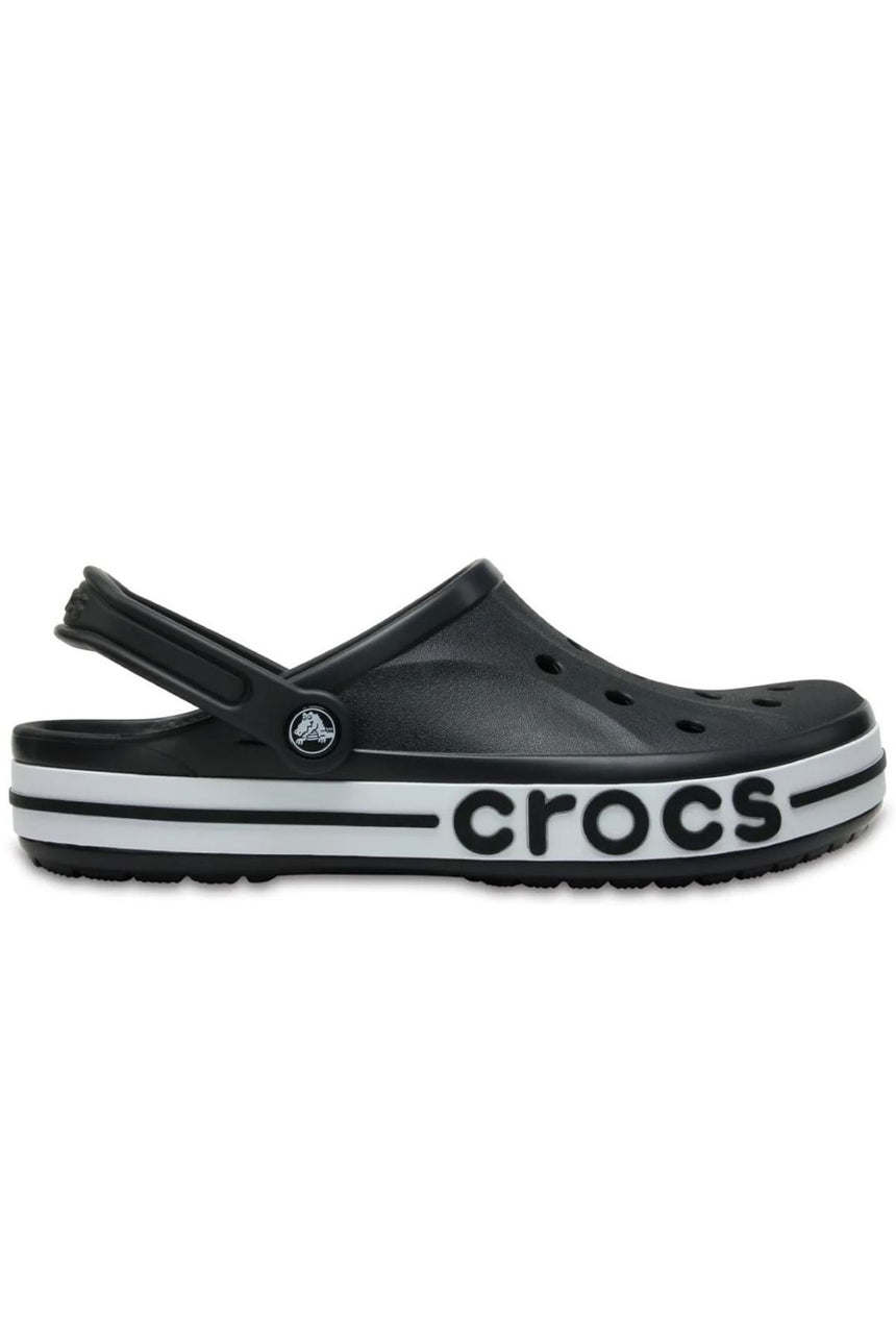 Crocs Unisex Bayaband Clog 205089 Terlik - Siyah / Beyaz