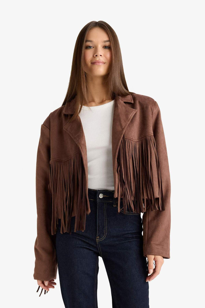 Defacto Kadın Jacket F8317Ax - Kahverengi