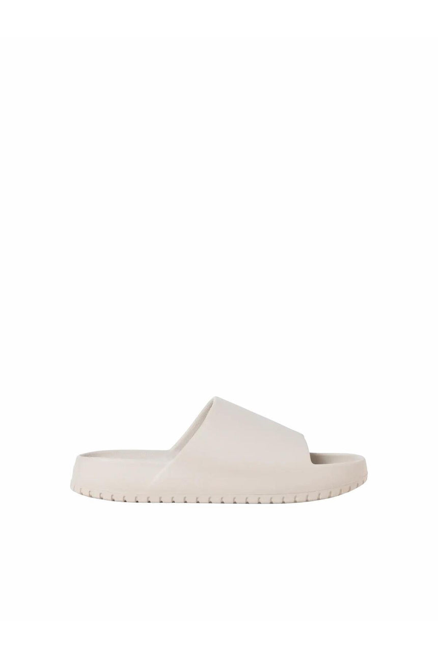 JACK&JONES JFWRIPPLE MOULDED SLIDER LN 12274637 - Bej/ Açık Gri