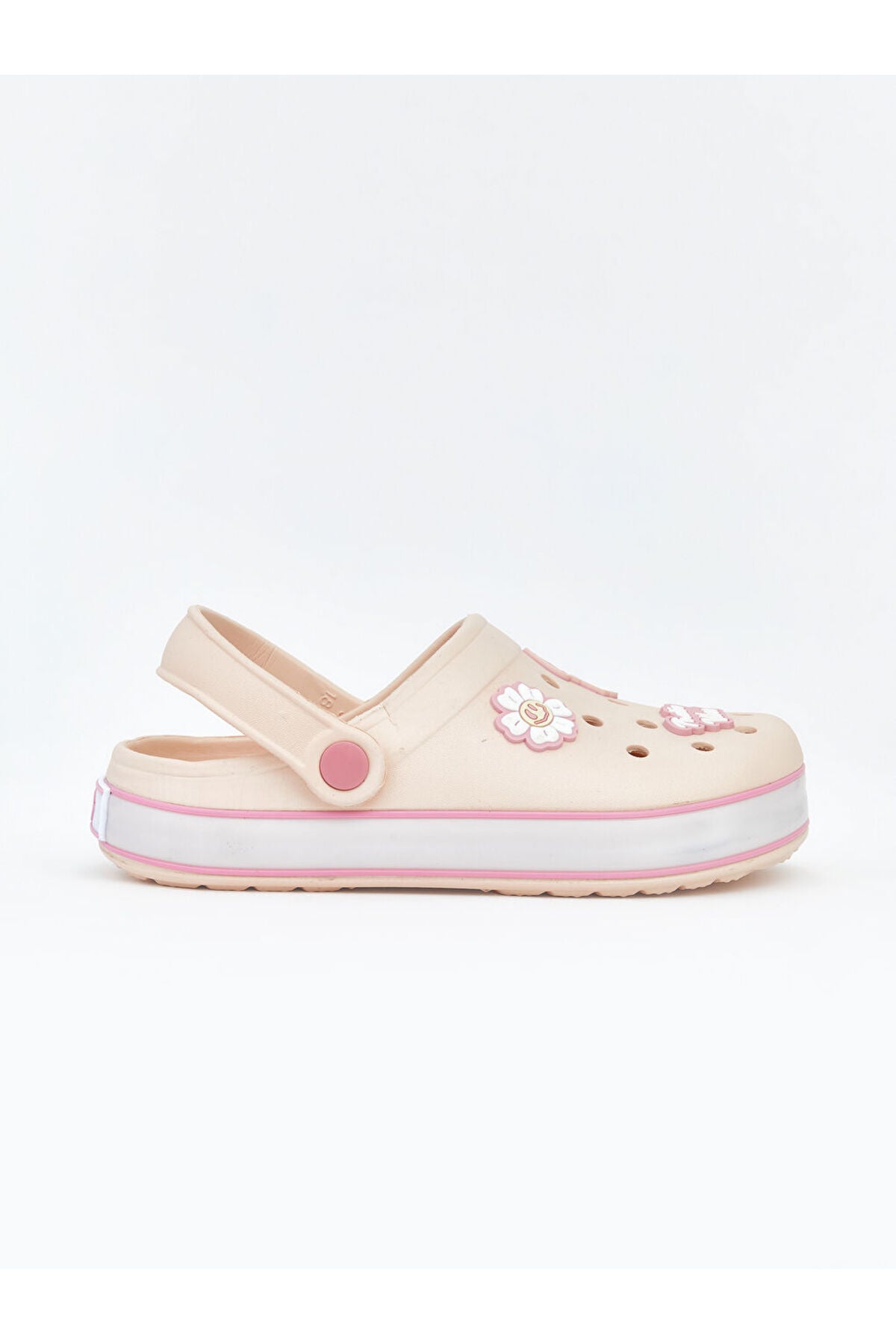 LC Waikiki Çocuk Sandalet S6JT52B4 - Şeftali Rengi Pastel Turuncu Pastel Pembe