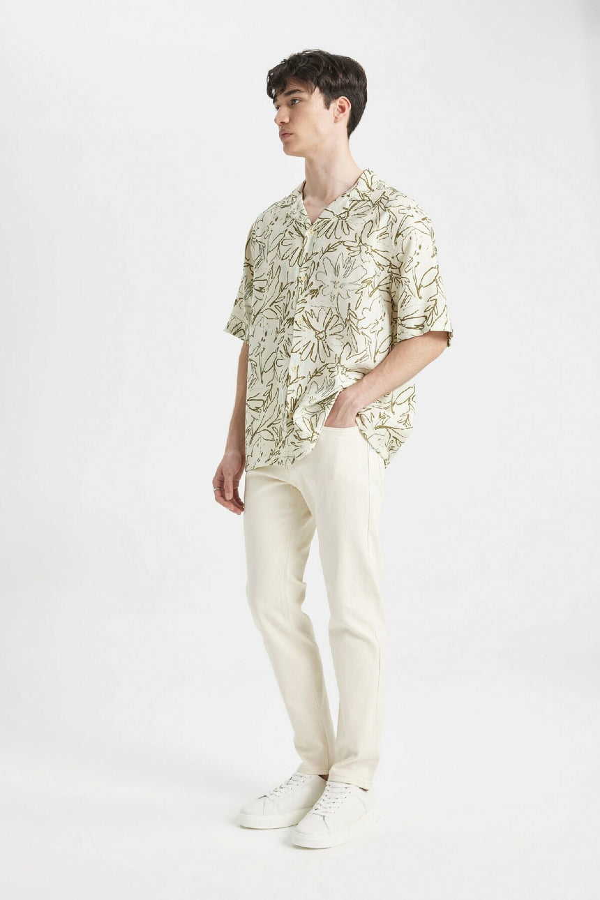 Defacto Erkek Trousers C9743AX - Kum Beji