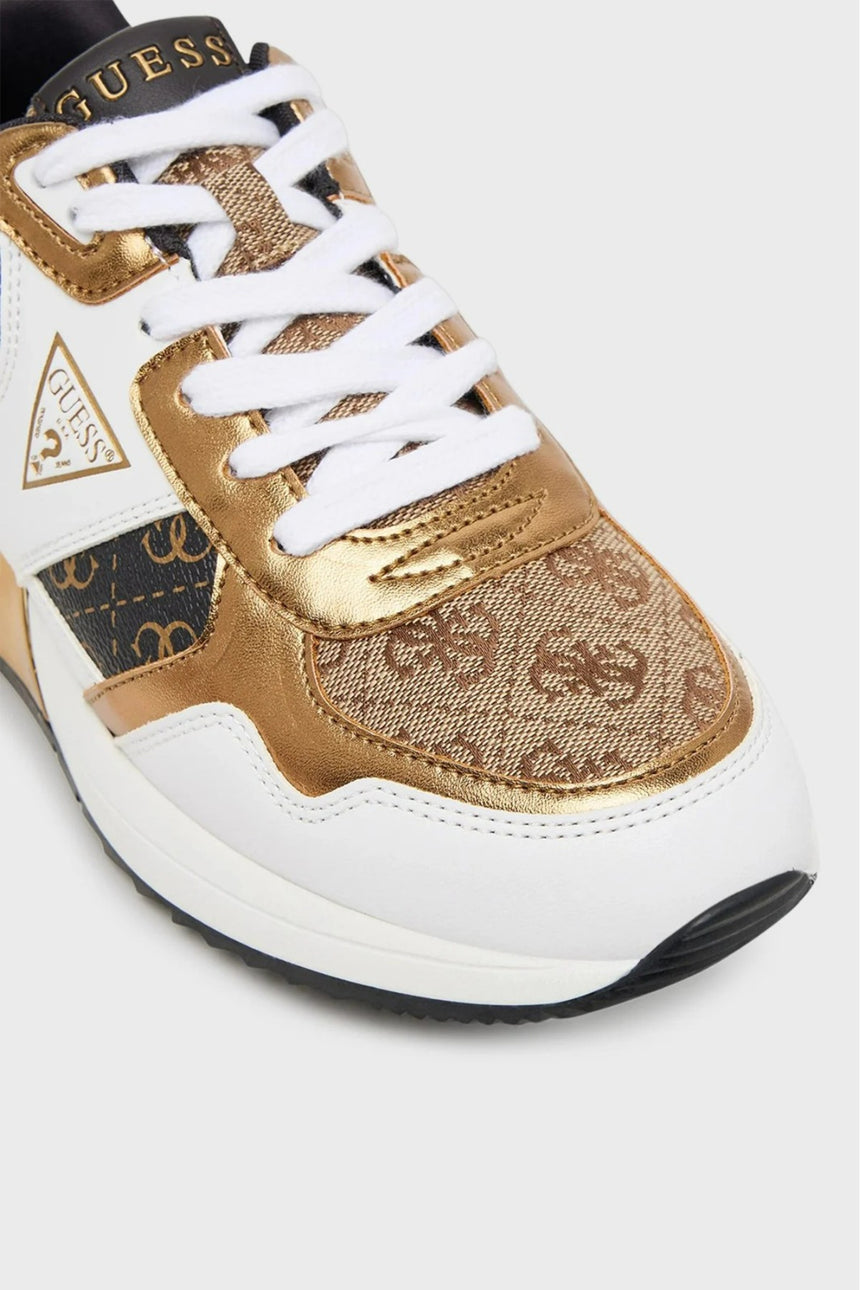 GUESS KADIN MICKAY FLFMICFAL12 - Bej/Kahverengi
