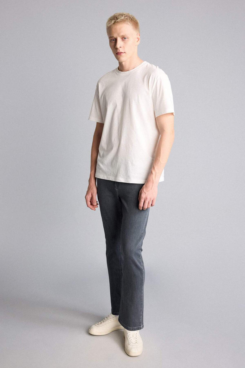 DeFacto E7266AX Erkek Jean Pantolon - Gri