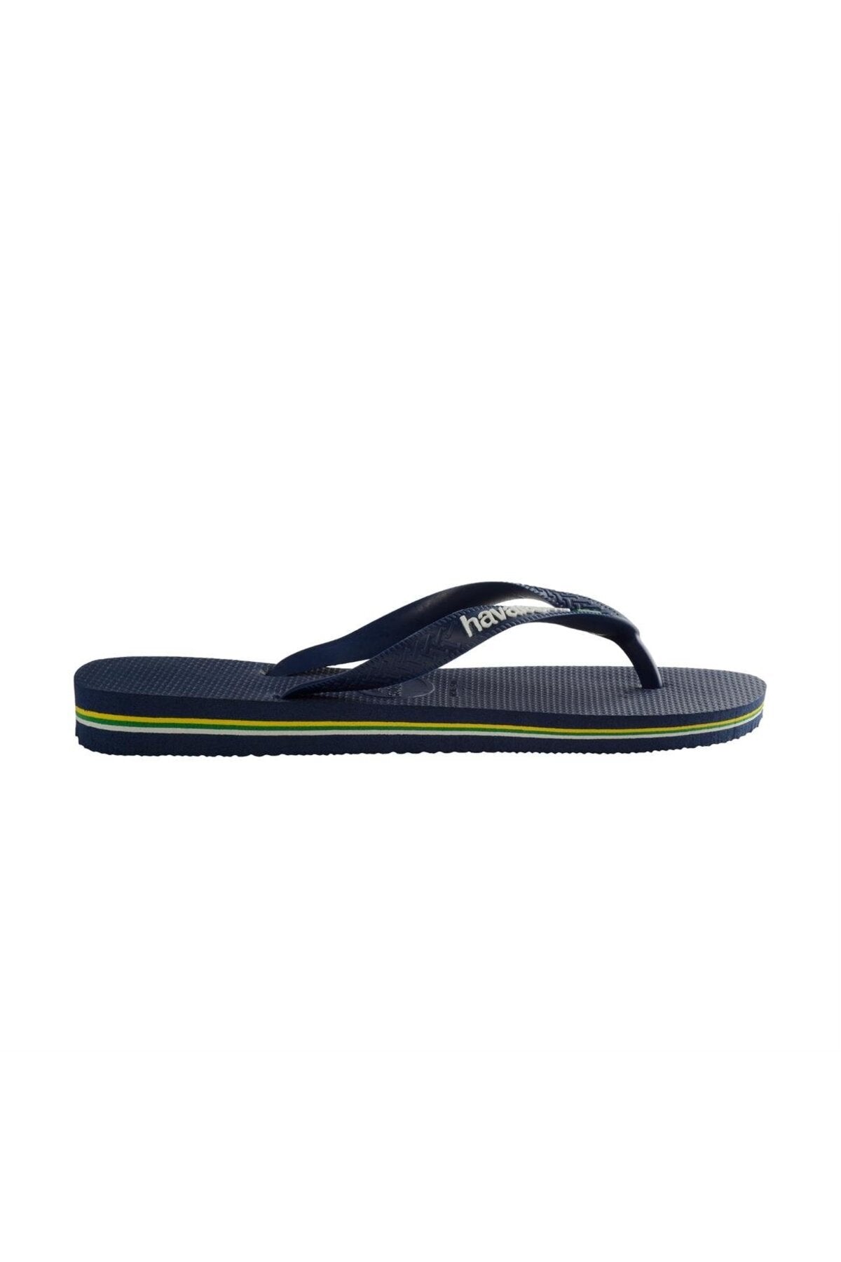 Havaianas Brasil Logo 4110850 Erkek Terlik - Mavi