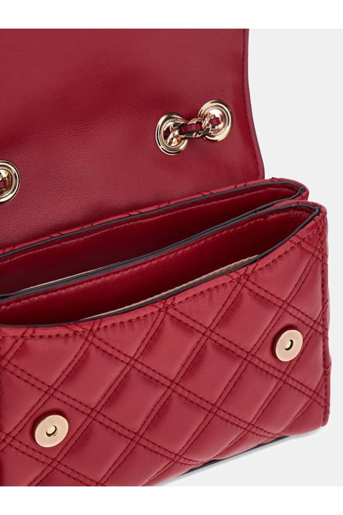Guess Giully II Mini Kadın Omuz Çantası HWQG9673740 - Kahverengi