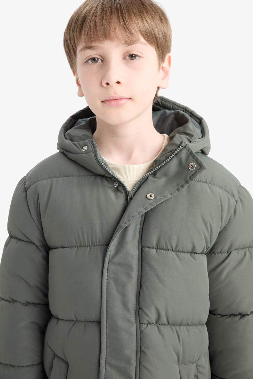 Defacto Çocuk Coat/Parka C8782A8 - Koyu Yeşil