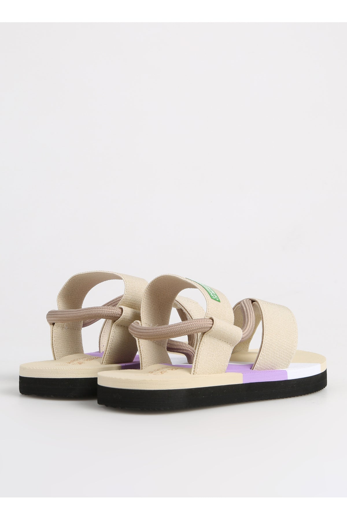 Benetton Kadın Sandalet BNI-10214 - Bej