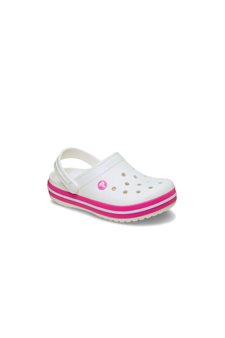 CROCS KIDS Crocband Clog T 207005 - Beyaz/Pembe