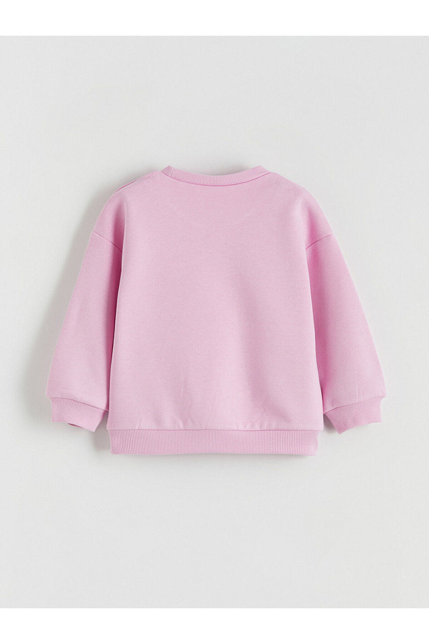 LC Waikiki Çocuk Sweatshirt W5N827B1 - Açık Kahve