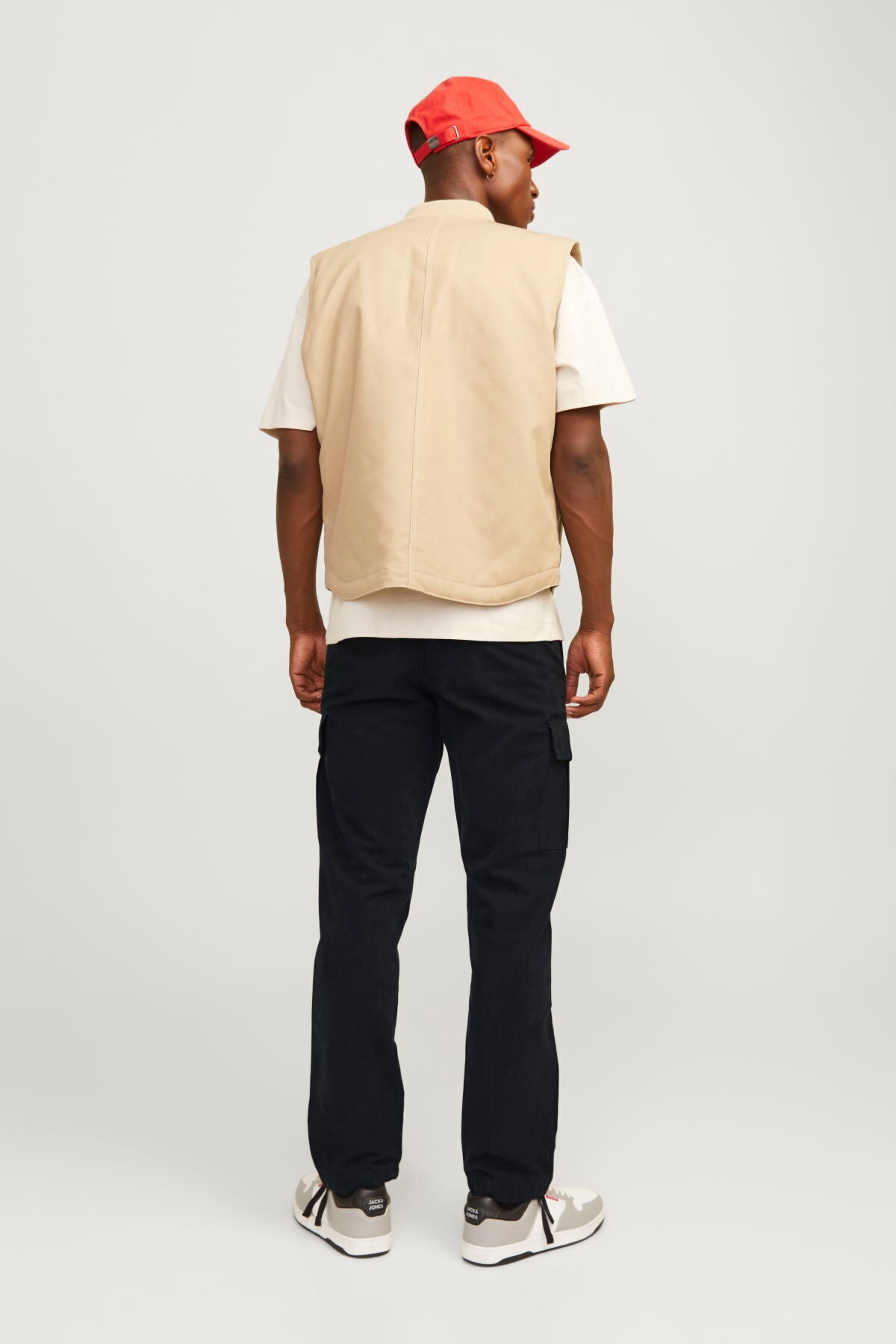 Jack & Jones Kane Barkley Erkek Kargo Pantolon 12258150 - Siyah