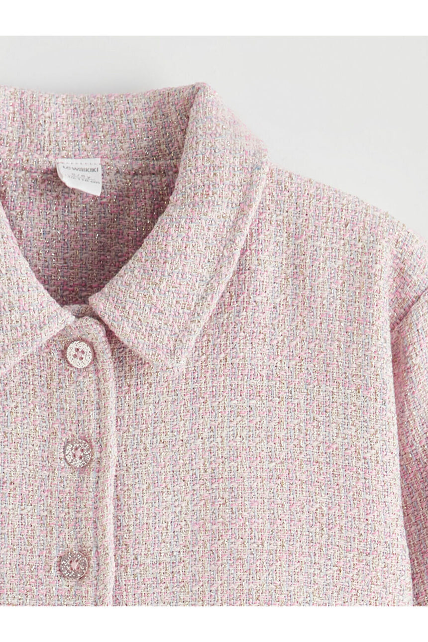 LC Waikiki Çocuk Ceket S6M768B1 - Pembe