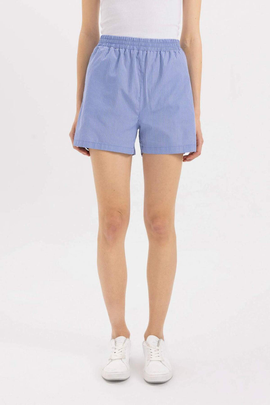 Defacto Kadın Short C9303Ax - Mavi