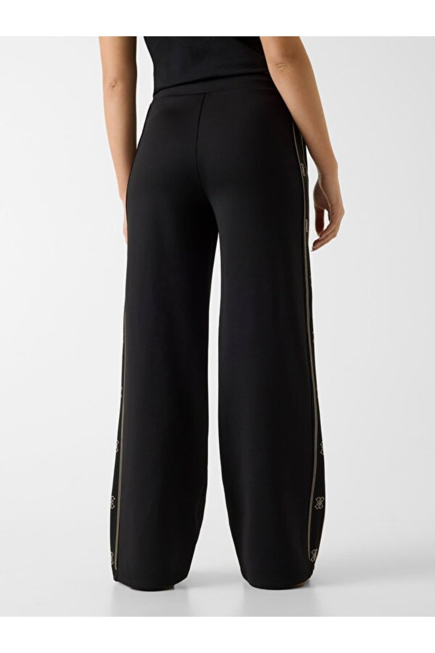 GUESS KADIN OCTAVIA WIDE LEG PAN V5BB12KCX22 - Siyah