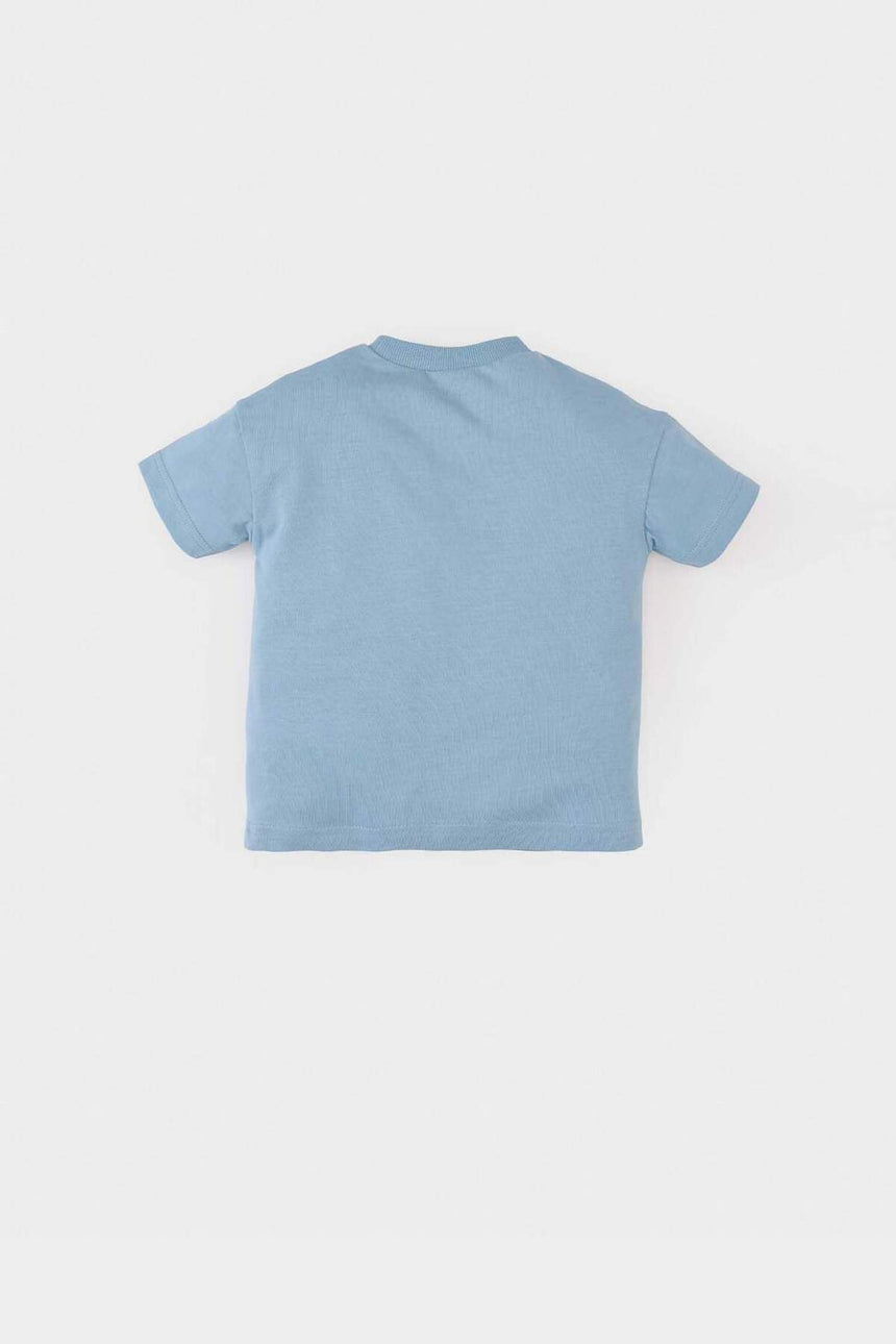 DeFacto Çocuk Kısa Kollu T-Shirt B7005A5 - Mavi