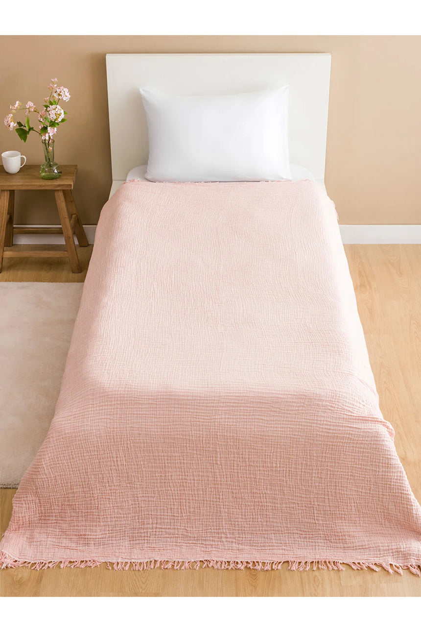 LCW HOME S60039P8 YTÖ,MUSLINDUZ-TK-YTO - Mat Pembe