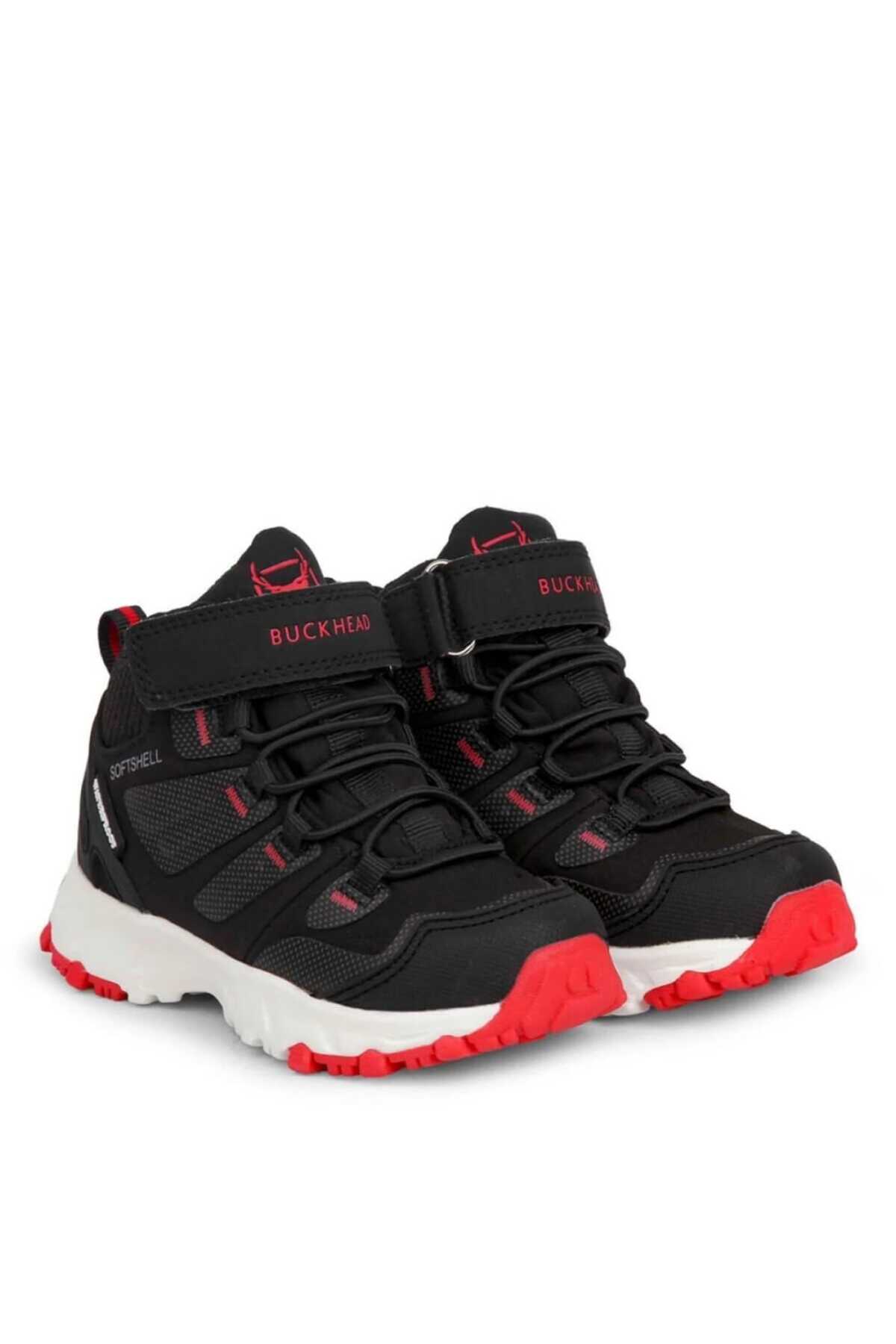 Buckhead Zyon High Çocuk Bot BUCK3005 - Siyah/Kırmızı