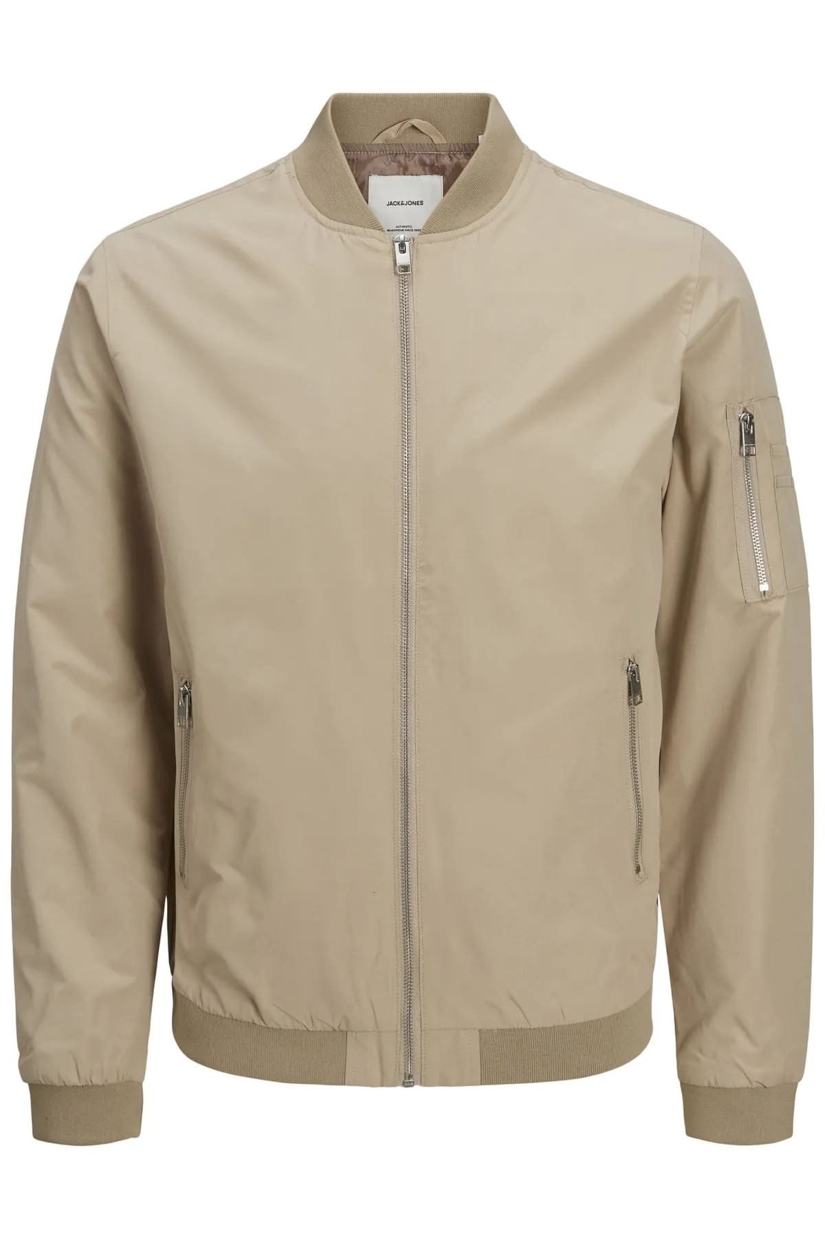 Jack & Jones Rush Erkek Bomber Mont 12165203 - Açık Kahverengi