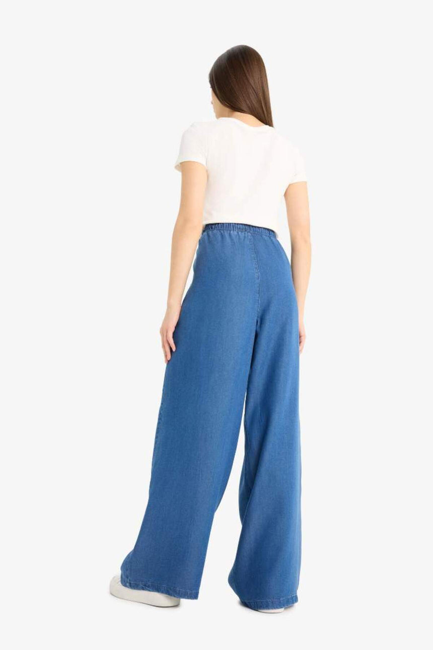 DeFacto Kadın Jean Pantolon D8243AX - Mavi