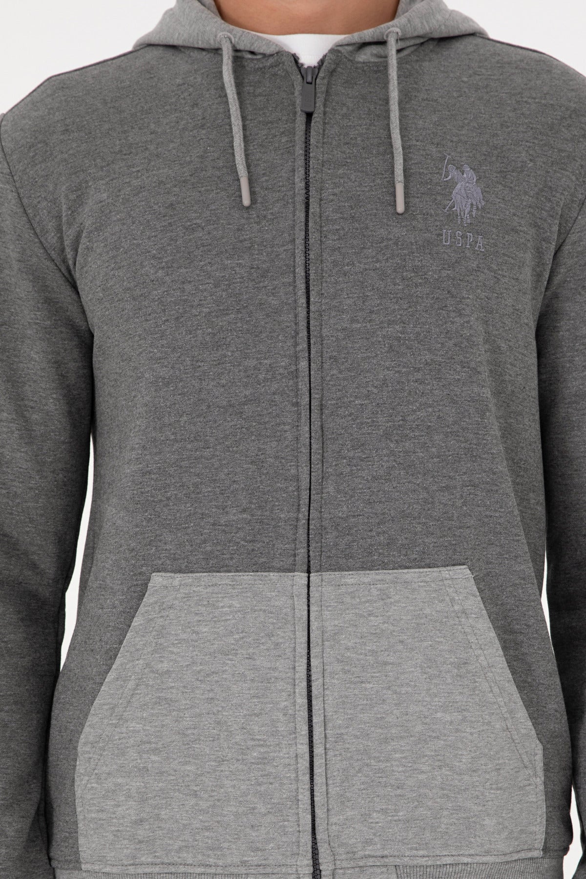 U.S. Polo Assn. Erkek Hırka 1943660 - Antrasit