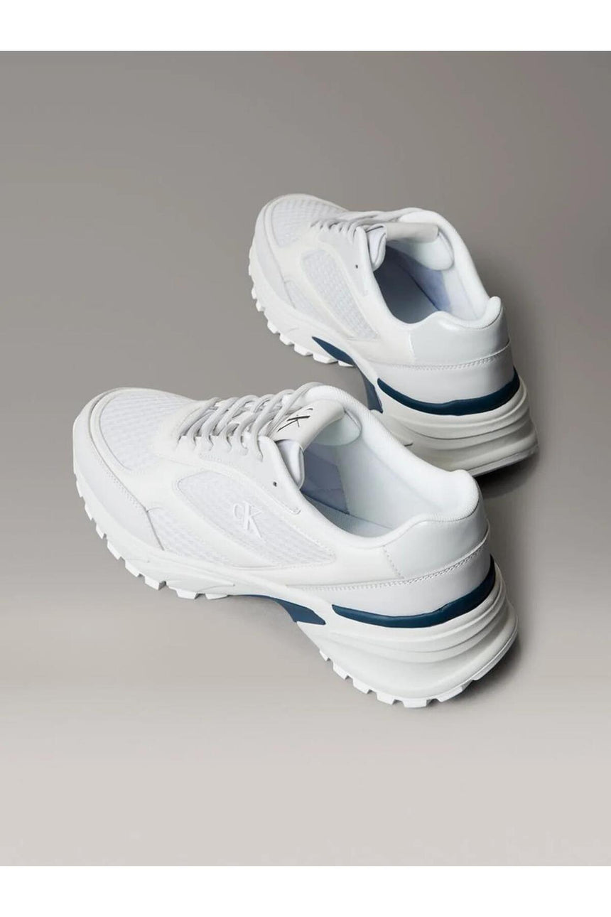 Calvin Klein Erkek HIKE RUNNER LACEUP MESH MIX YM0YM01451 - Gri