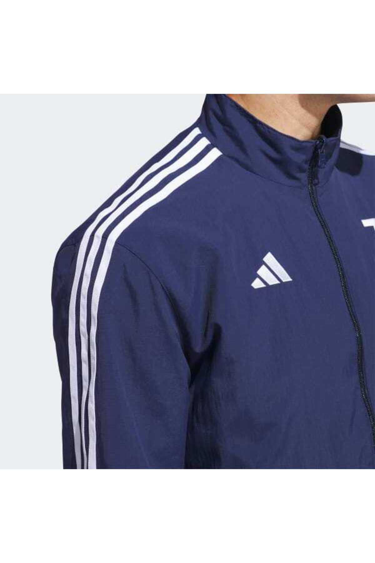adidas Juventus Anthem Erkek Ceket IP8794 - Mavi